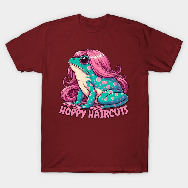 Froggy hairstylist T-Shirt by Japanese Fever